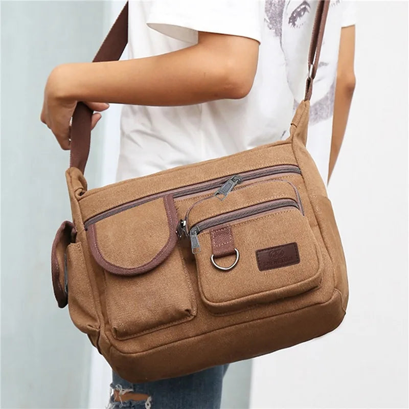 Bolsa de lona Masculina - Messenger