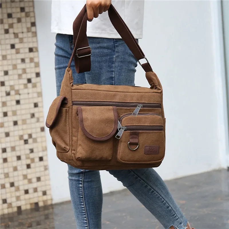 Bolsa de lona Masculina - Messenger