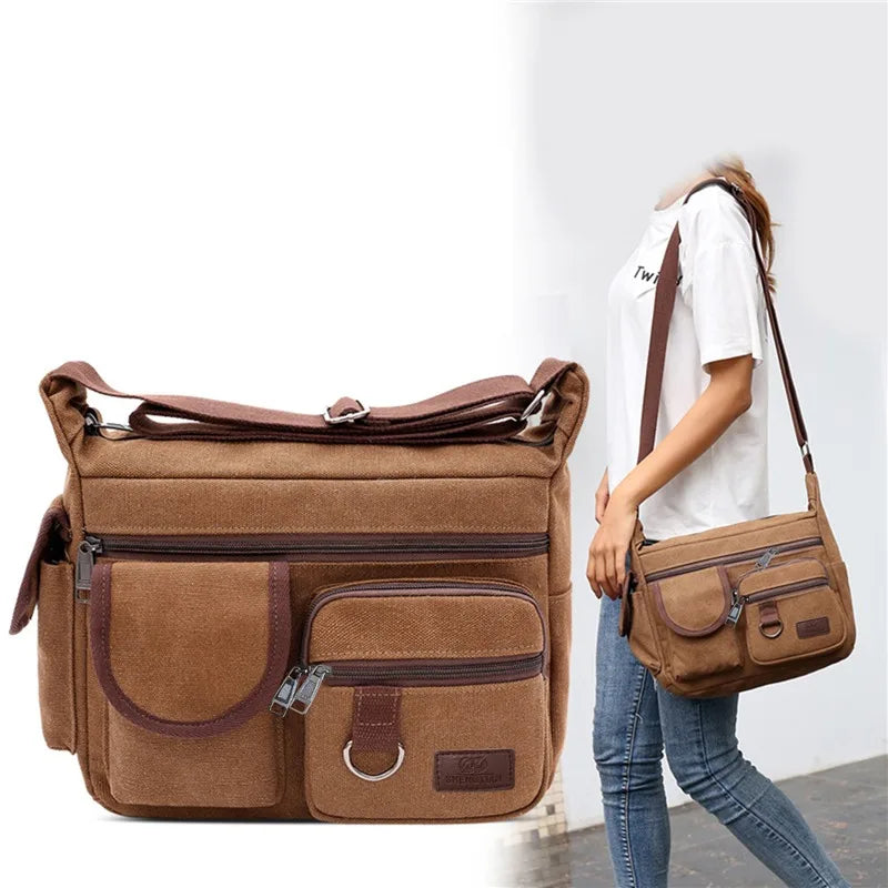 Bolsa de lona Masculina - Messenger